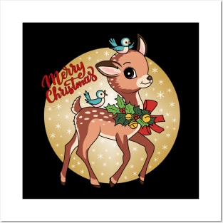 Little Reindeer Posters and Art